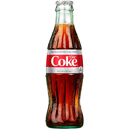 Diet Coke Glass Bottles 4(6 Packs) U352360