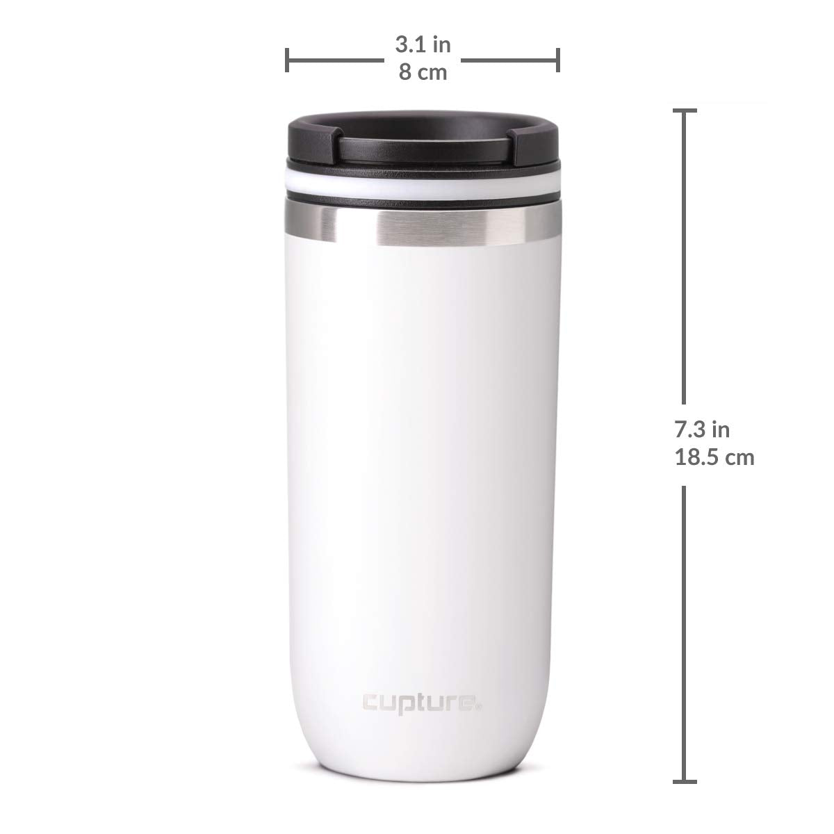 16 oz Stainless Steel Travel Mug Z29736
