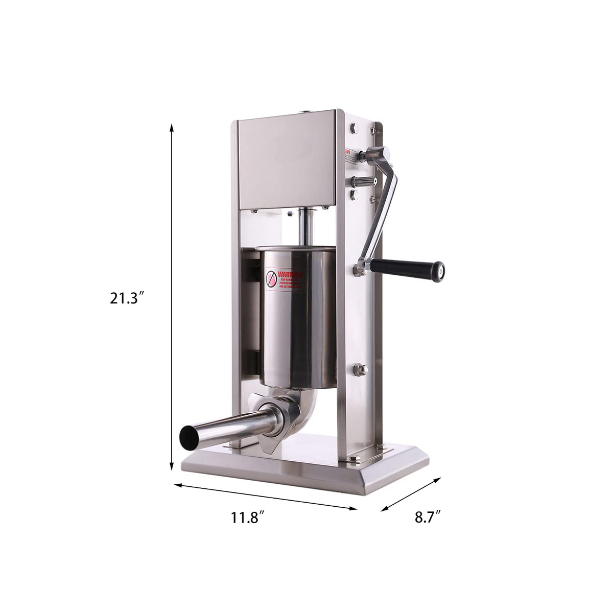 7L Sausage Stuffer and 15lb Manual Meat Mixer R2958