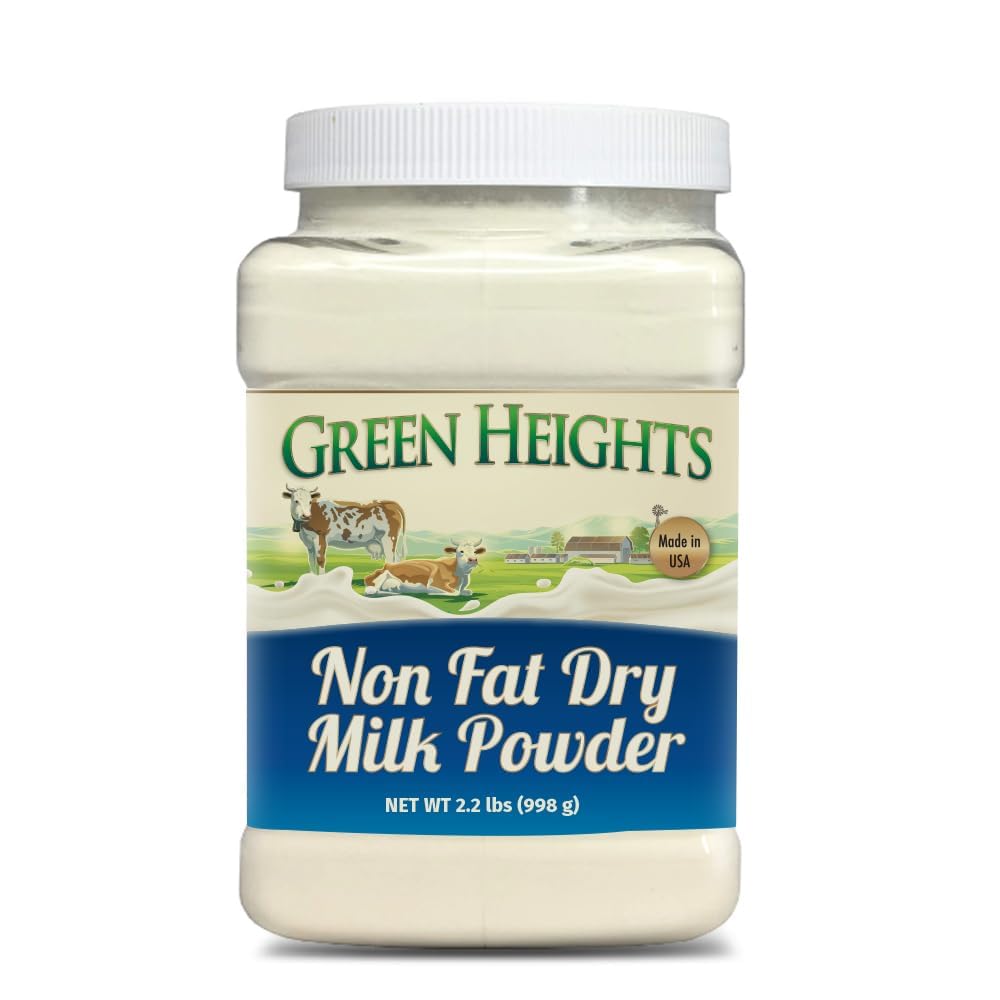 Non Fat Dry Milk Powder 3 Pounds 1.36 Kilo Jar R331