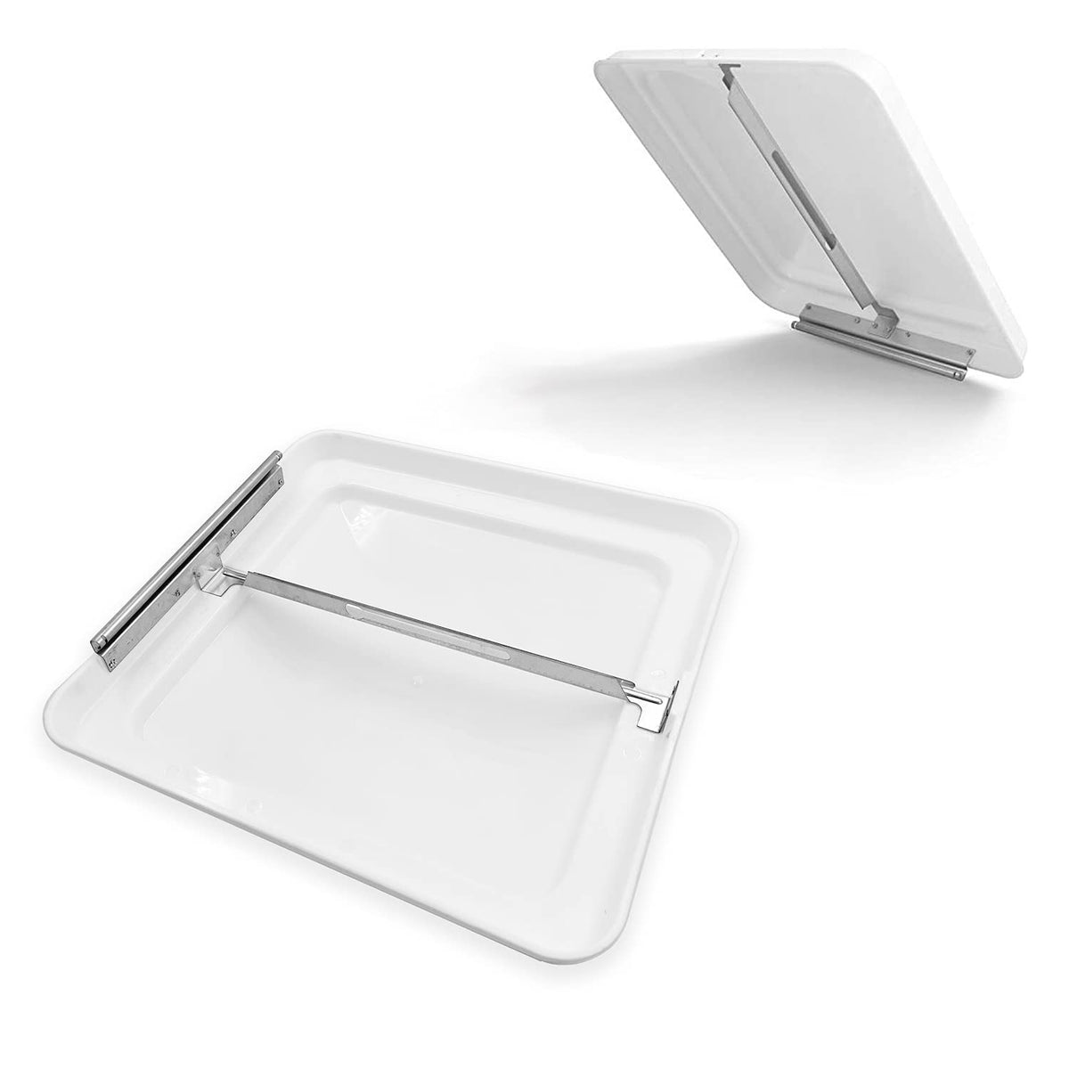14" x 14" RV Roof Vent Lid Cover 2 Pack Impact-Resistant I6281