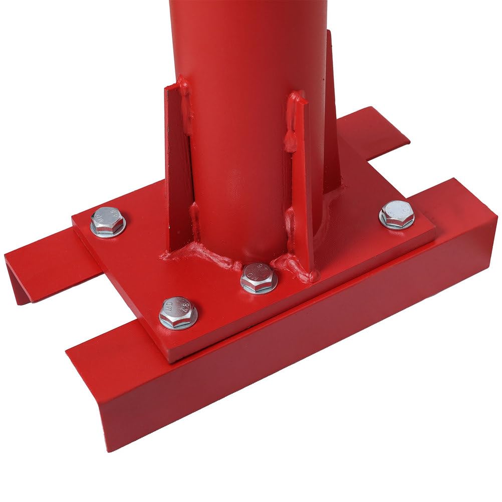 Pickup Truck Crane with Manual Winch, 1000 lb Capacity, Adjustable Boom, 360° Swivel Base, Heavy Duty Steel H787563