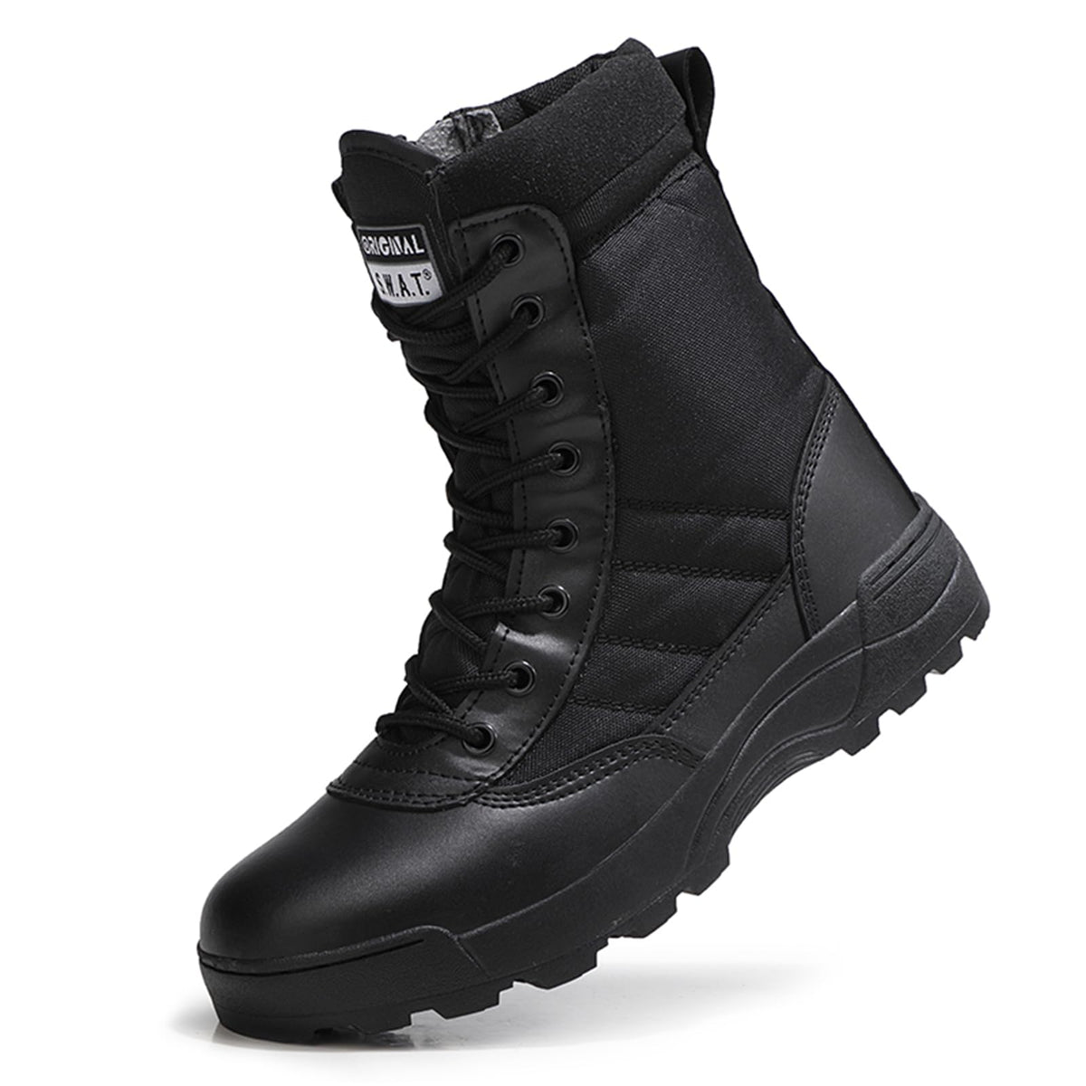 8 Inch High Top Suede Leather Military Tactical Boots E22469