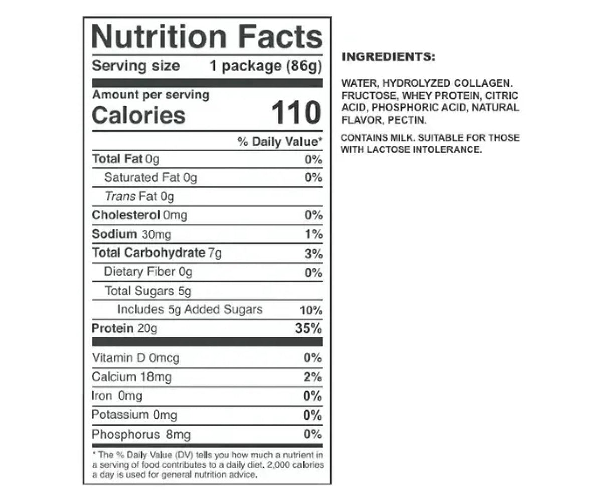 Protein Shot, 20g Protein, 12 Pk J348478