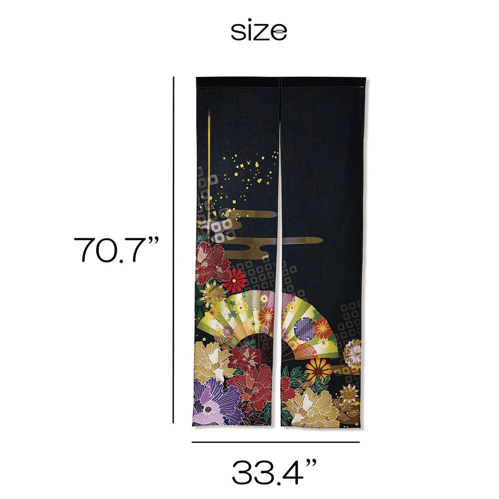 Japanese Style Doorway Curtain D644