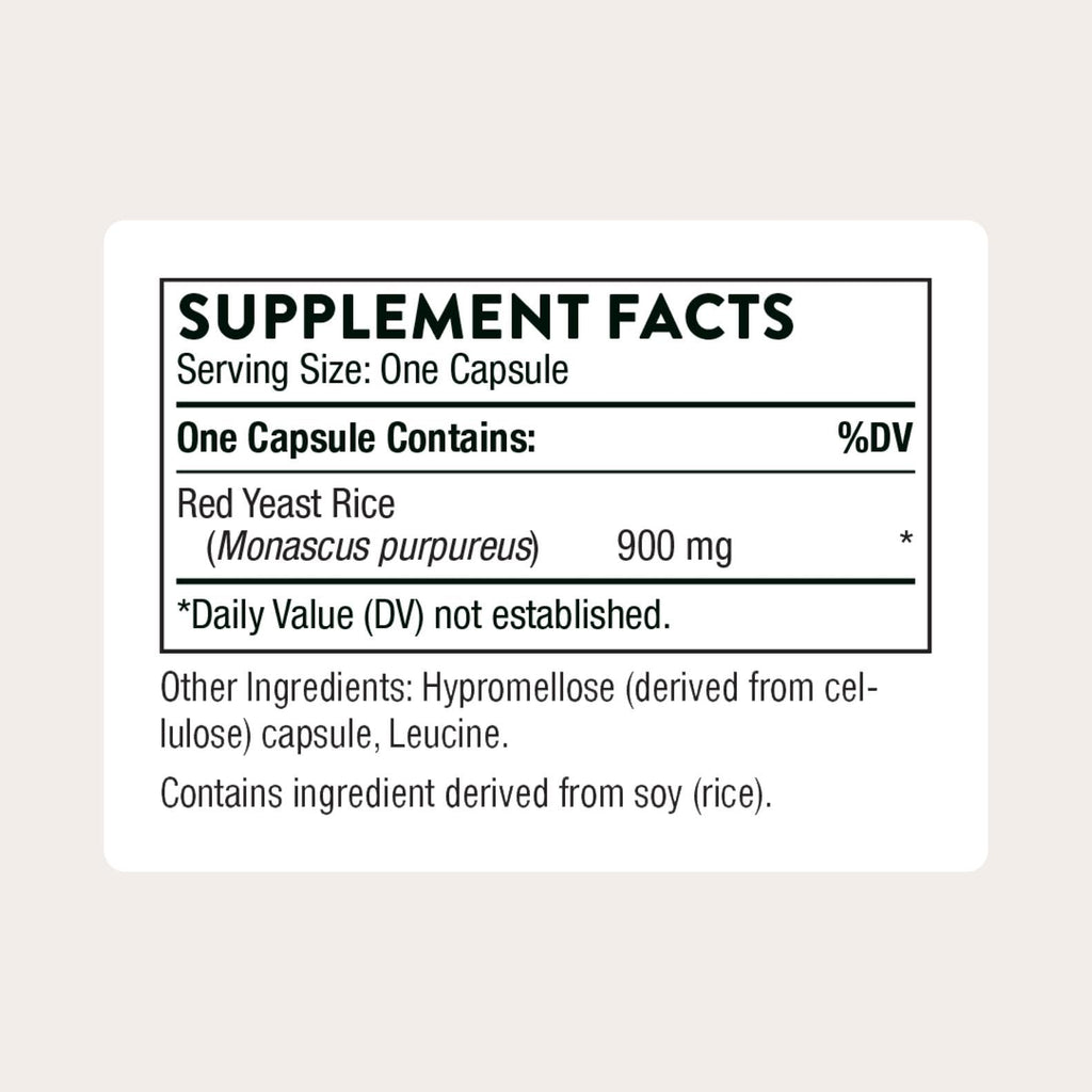 Red Yeast Rice 900 mg 120 Capsules Z8052