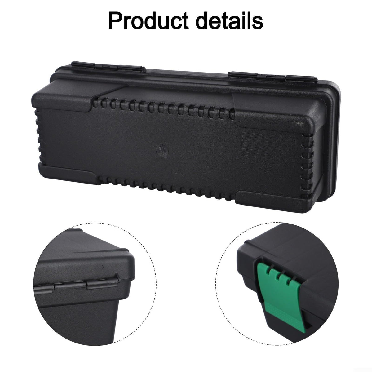 10 Inch Portable Plastic Toolbox with Ergonomic Handle Y51764