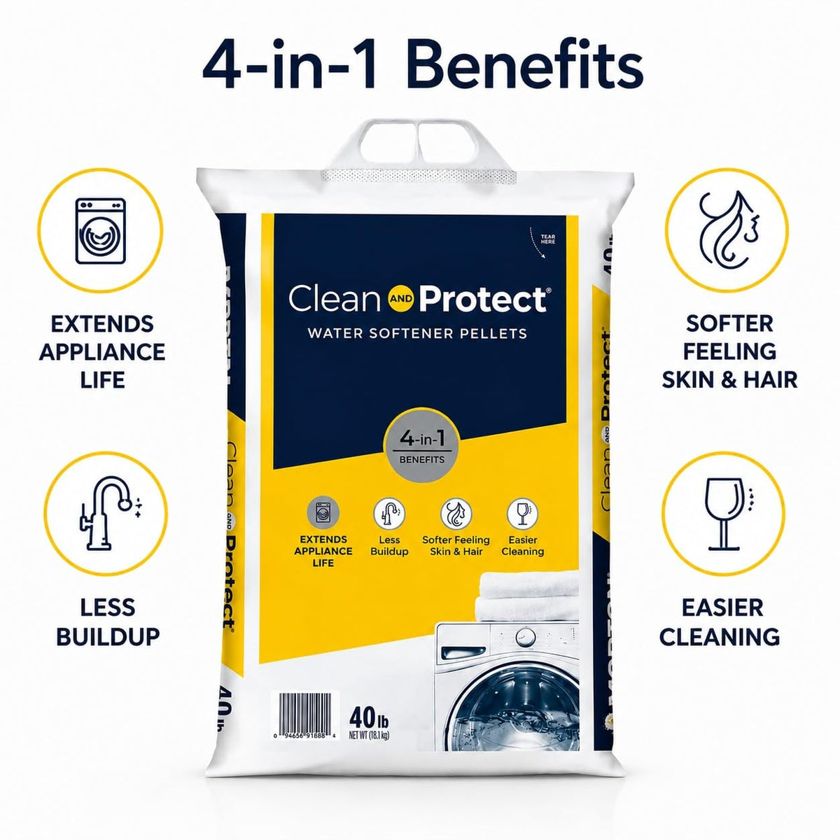 40 lb Water Softener Salt Pellets V142
