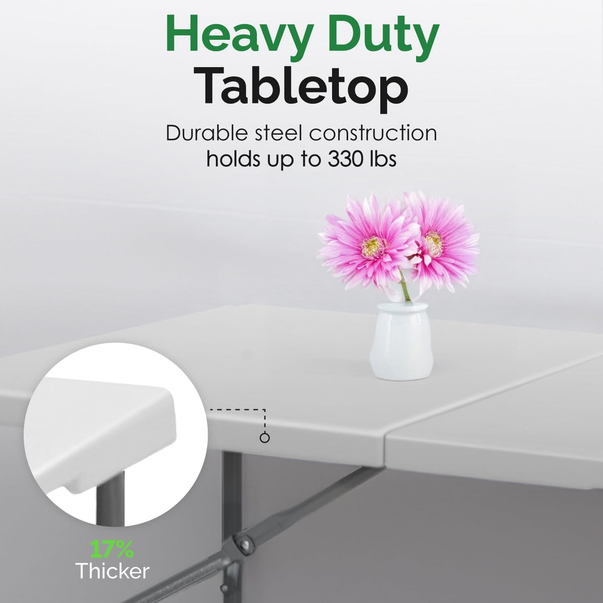 6ft Folding Table with Handle A218