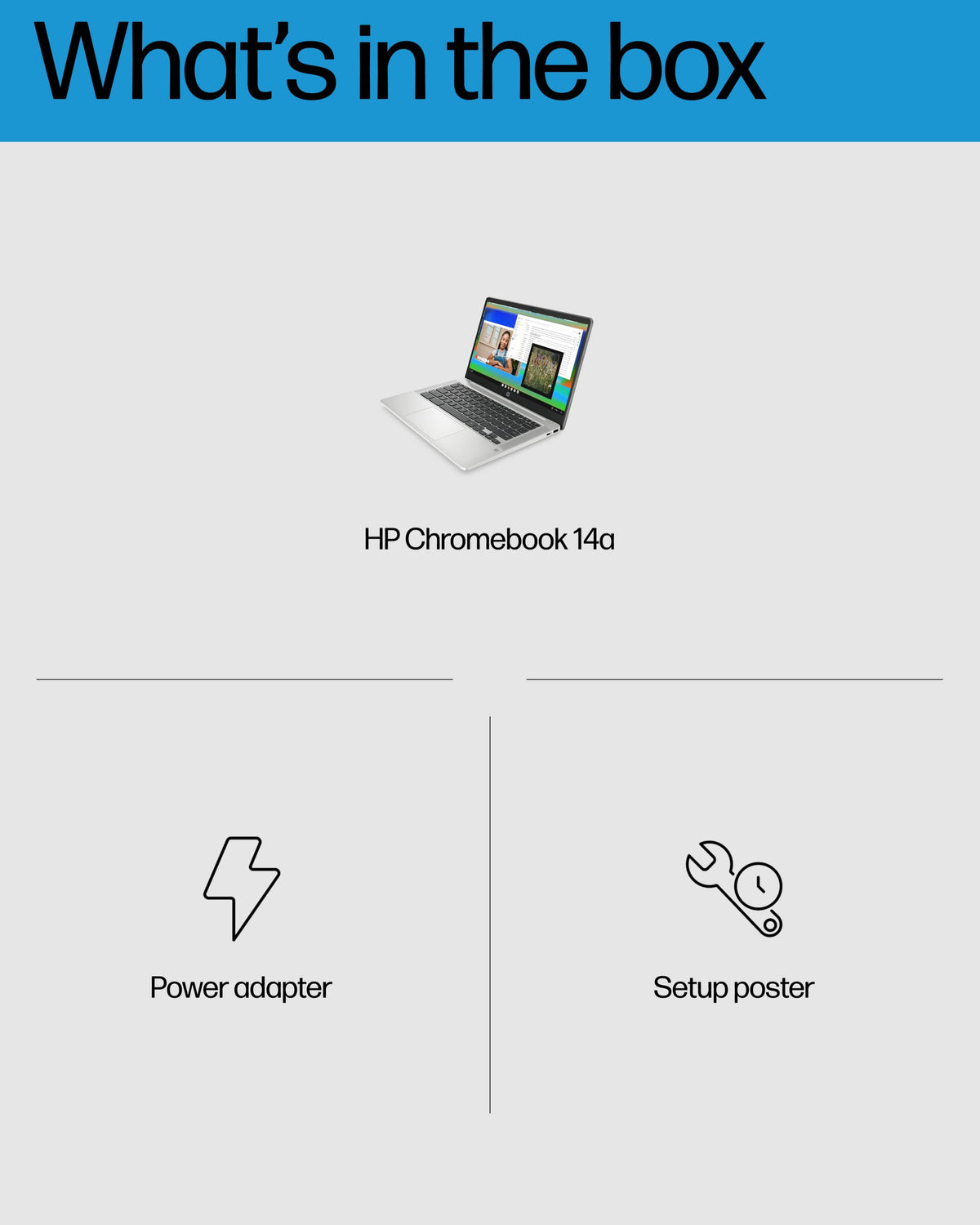 14 Laptop, Intel Celeron N4120, 4 GB RAM, 64 GB eMMC, Chrome OS, Mineral Silver R9915