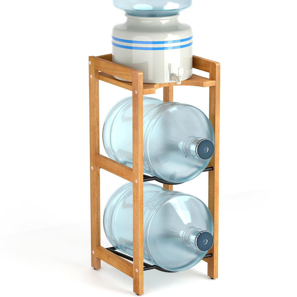 5 Gallon Water Jug Holder with Top Shelves T603362