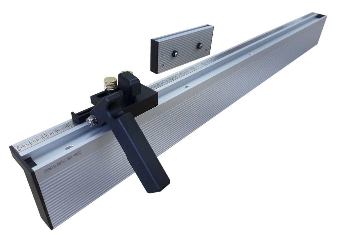 31.5 inch Miter Gauge Fence with Stop and Scale V608