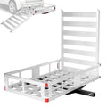 50"x 29.5" Aluminum Hitch Cargo Carrier with Ramp A53201