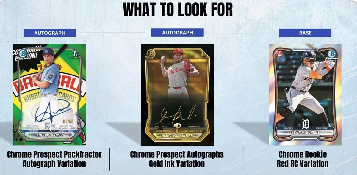 2026 Bowman Chrome Baseball Trading Card Mega Box P587