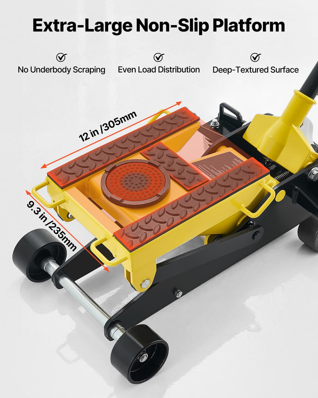 2 Ton Steel Hydraulic Floor Jack Q749