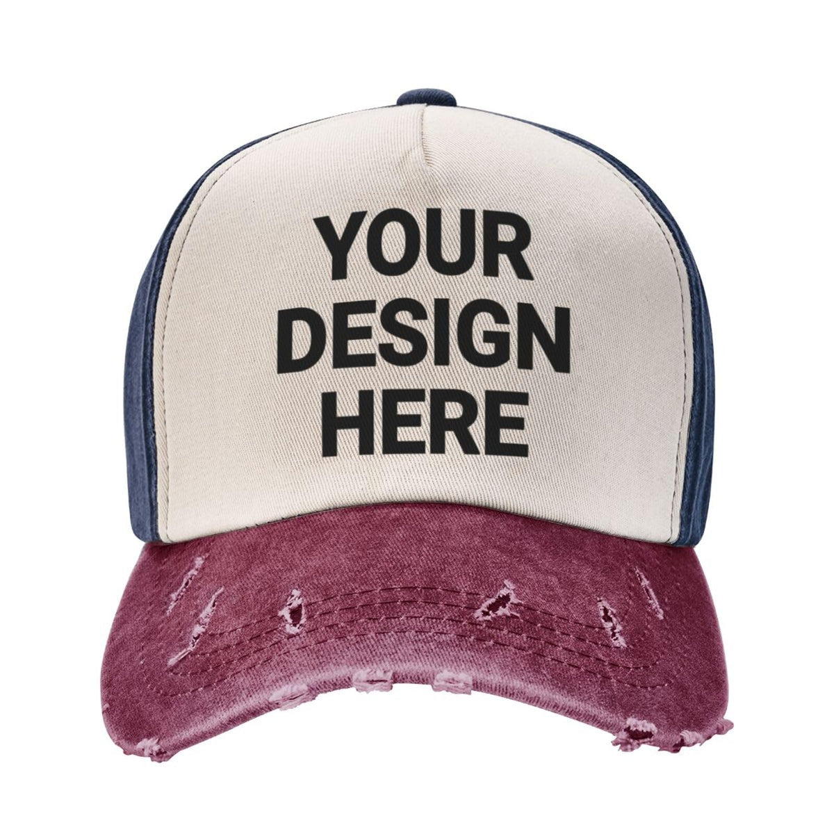 Custom Baseball Cap Adjustable Trucker Hat B1069