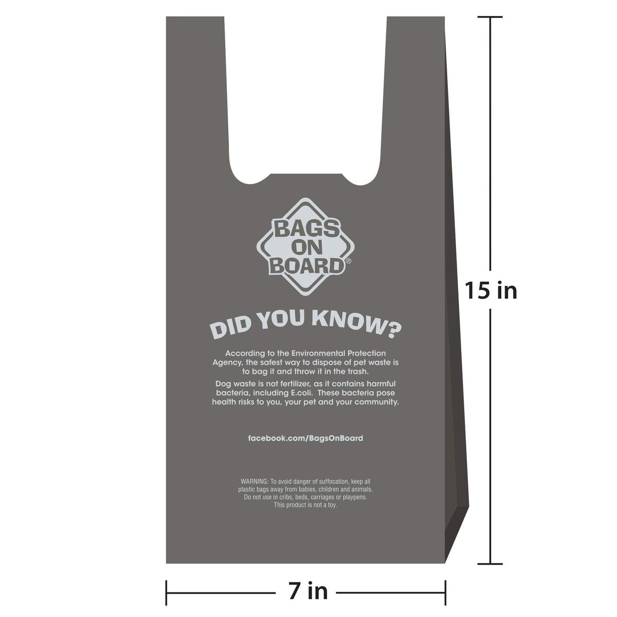 Dog Poop Bags with Easy Tie Handles, 200 Count S5212