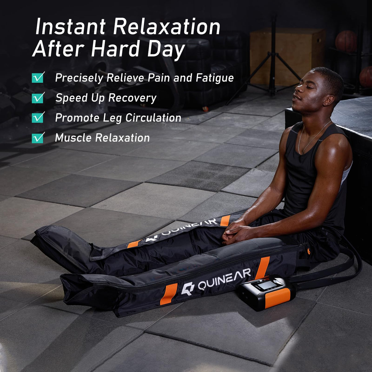 Cordless Air Compression Leg and Foot Massager G45000