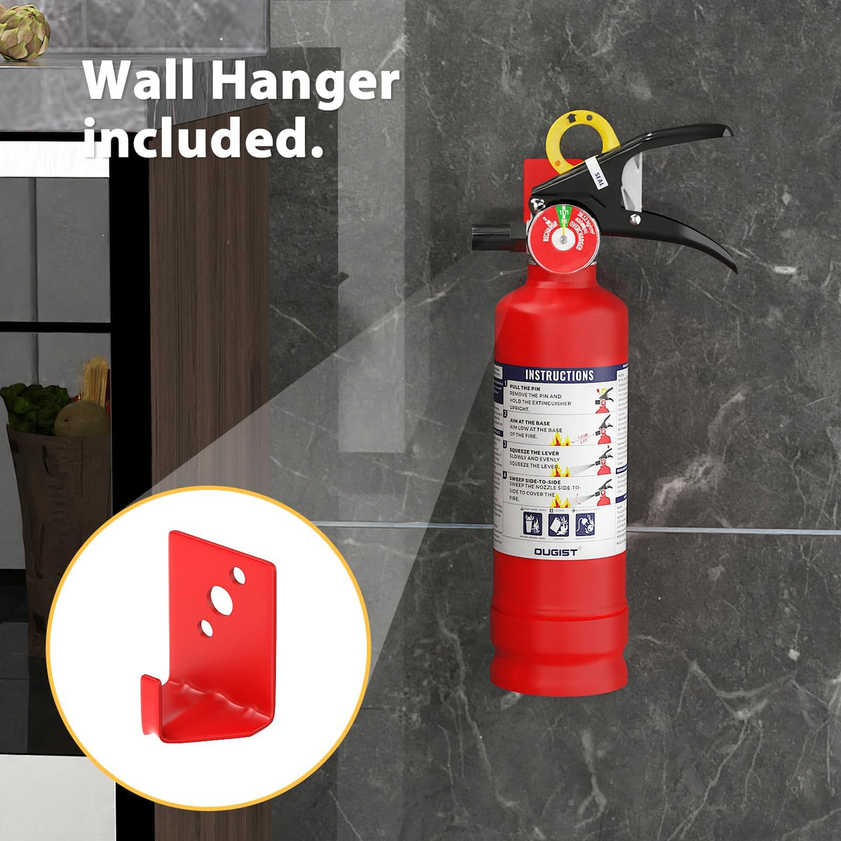 2.5 lb Dry Chemical Fire Extinguisher J1902