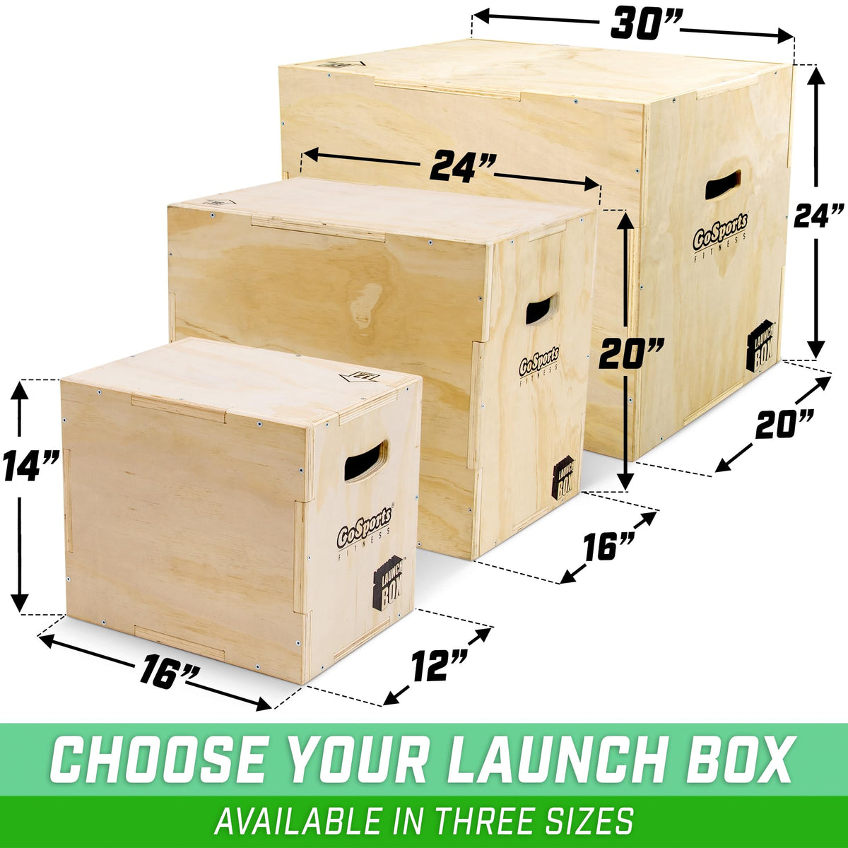 3-in-1 Plyo Jump Box B66878
