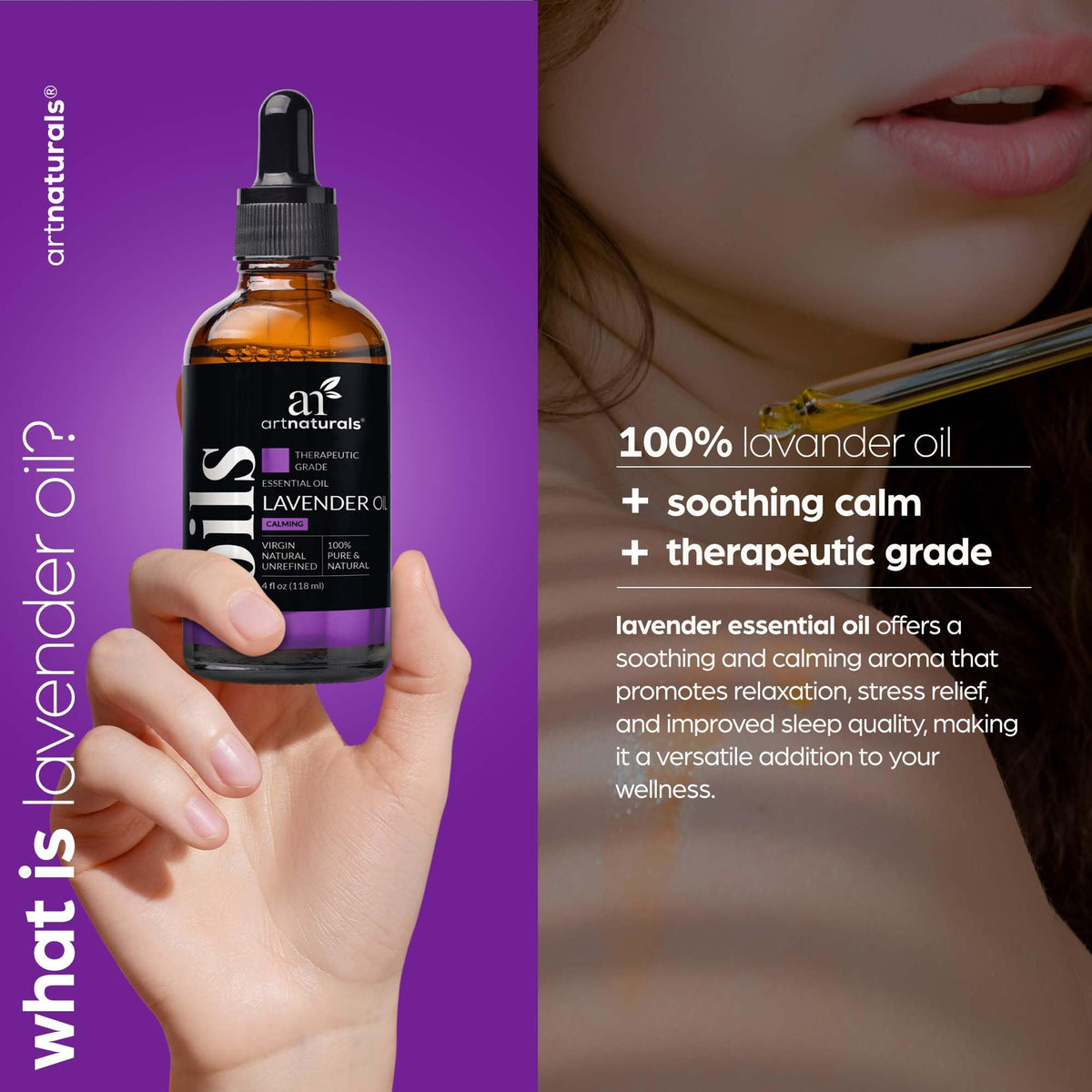 Lavender Essential Oil 4 fl oz Q738975