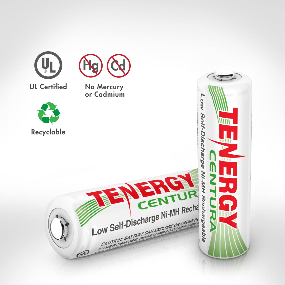 Rechargeable NiMH Battery Assortment Pack, AA AAA C D, 24 Pack N767