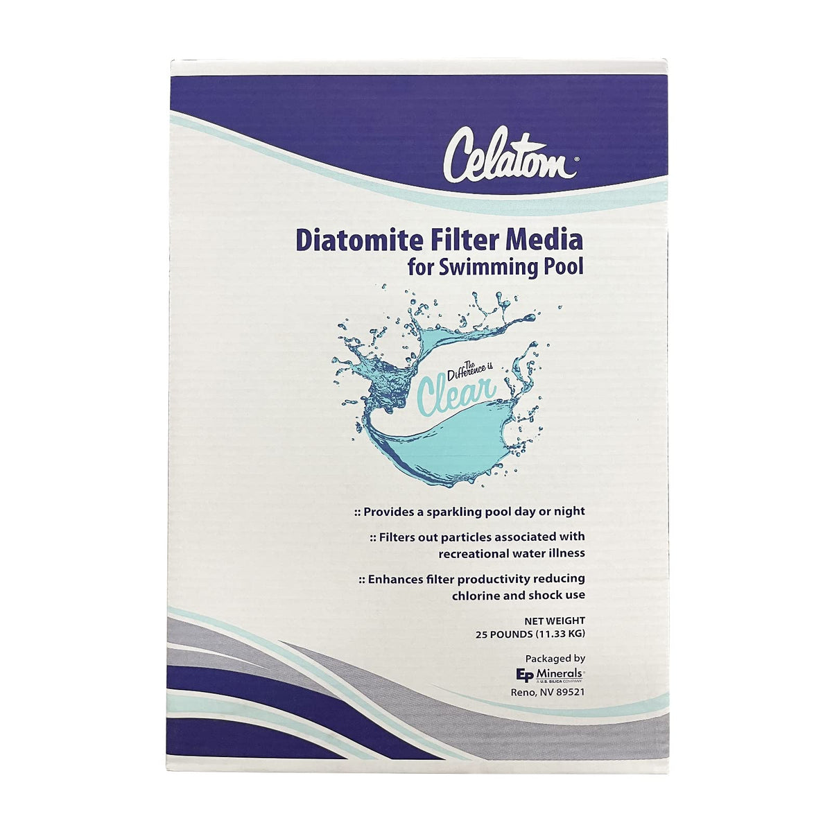 25LB Diatomaceous Earth Pool Filter Aid Q1899