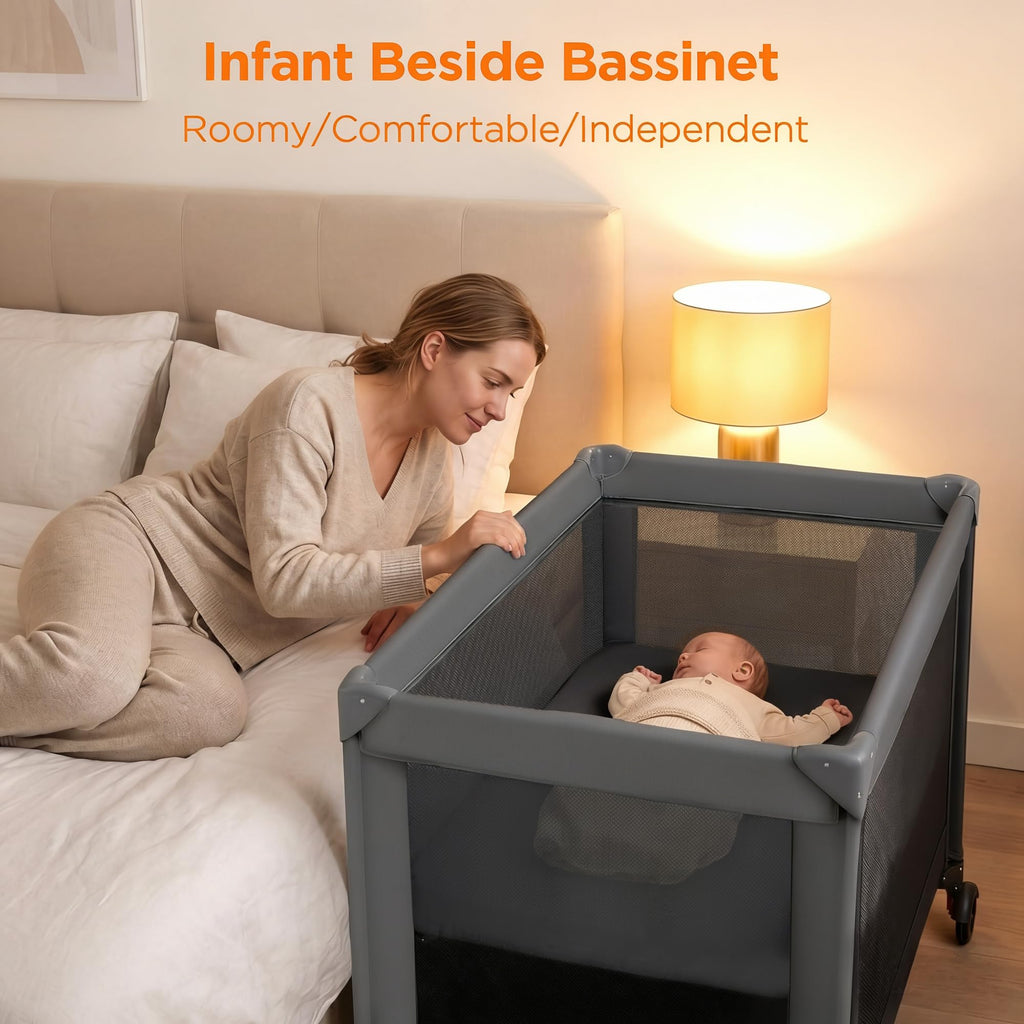 4 in 1 Baby Pack and Play with Bassinet G2890