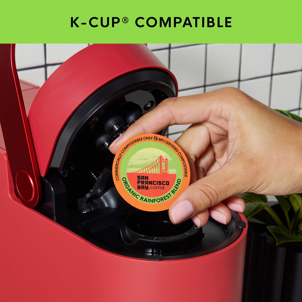 Organic Rainforest Blend K-Cup Compatible Pods, 80 ct V19472