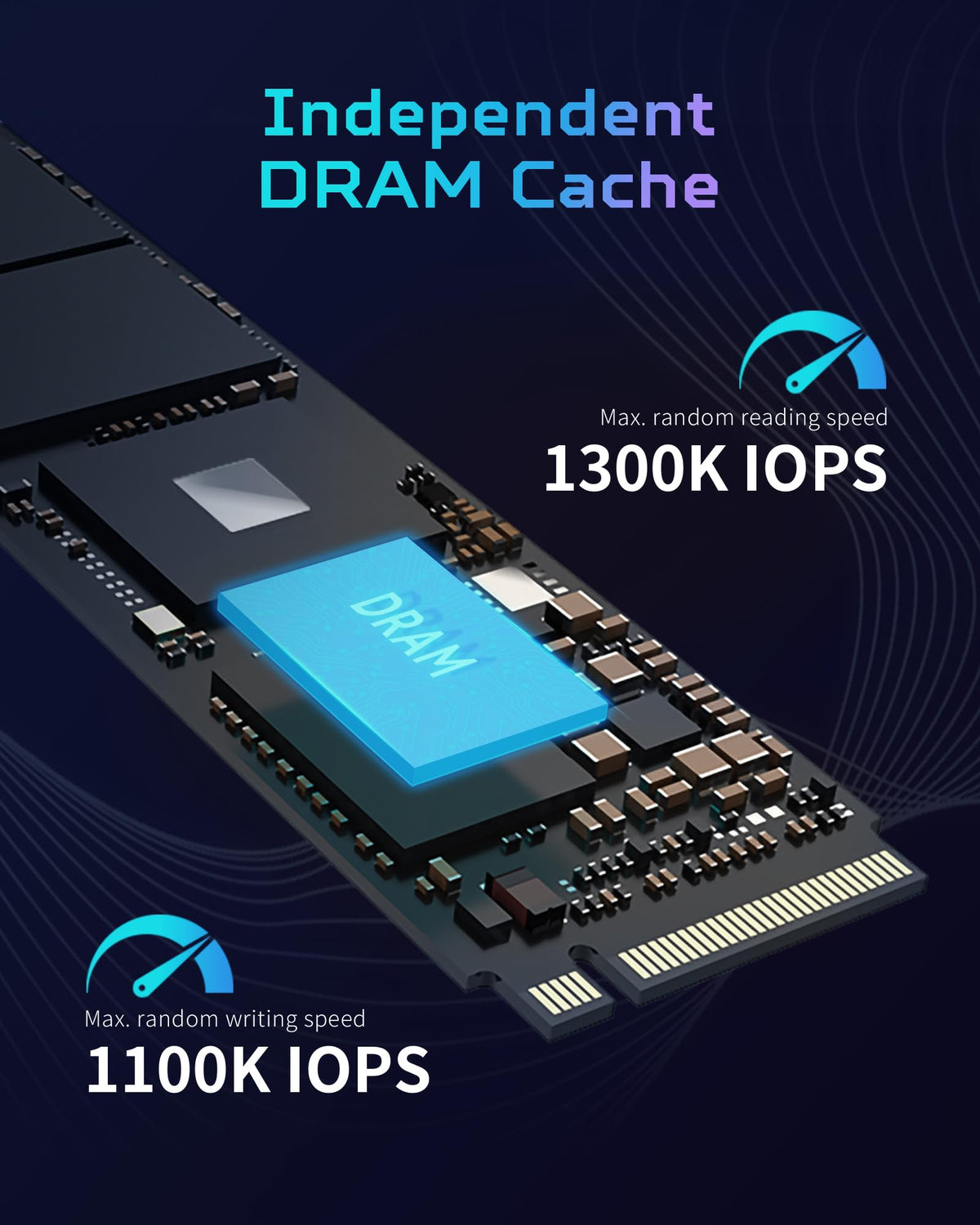 1TB NVMe PCIe Gen4×4 M.2 Internal SSD V863