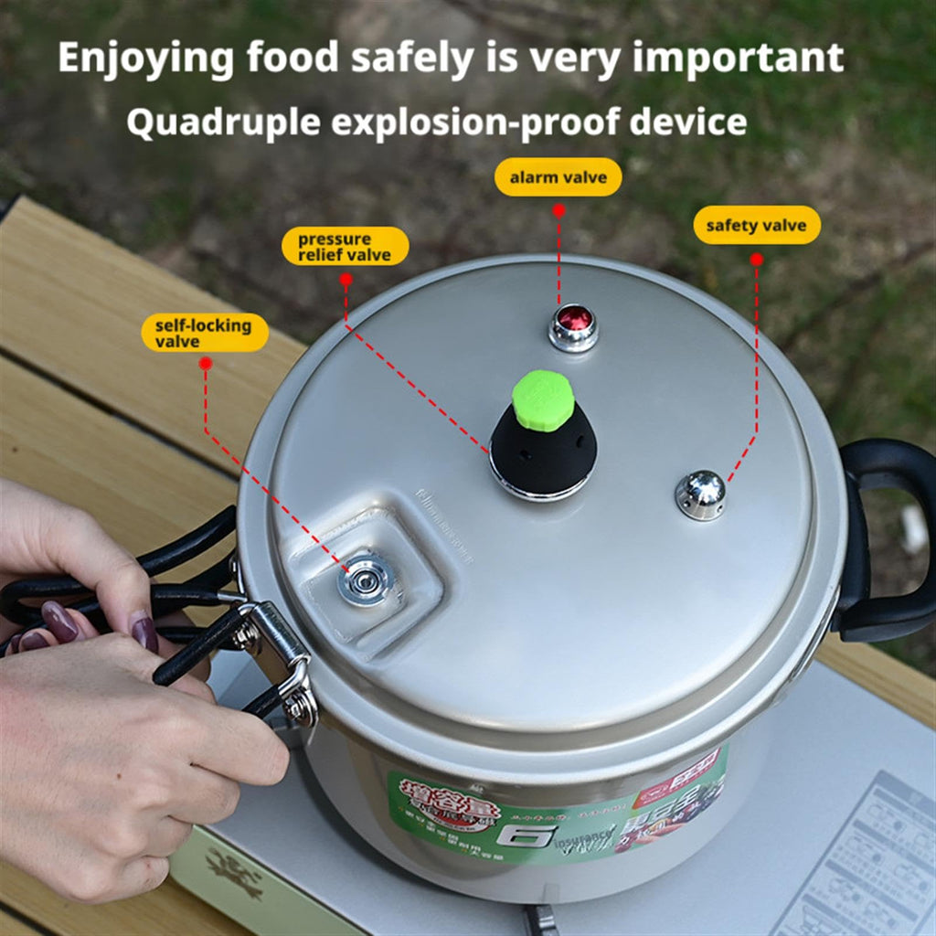 2L Aluminum Alloy Pressure Cooker W9958