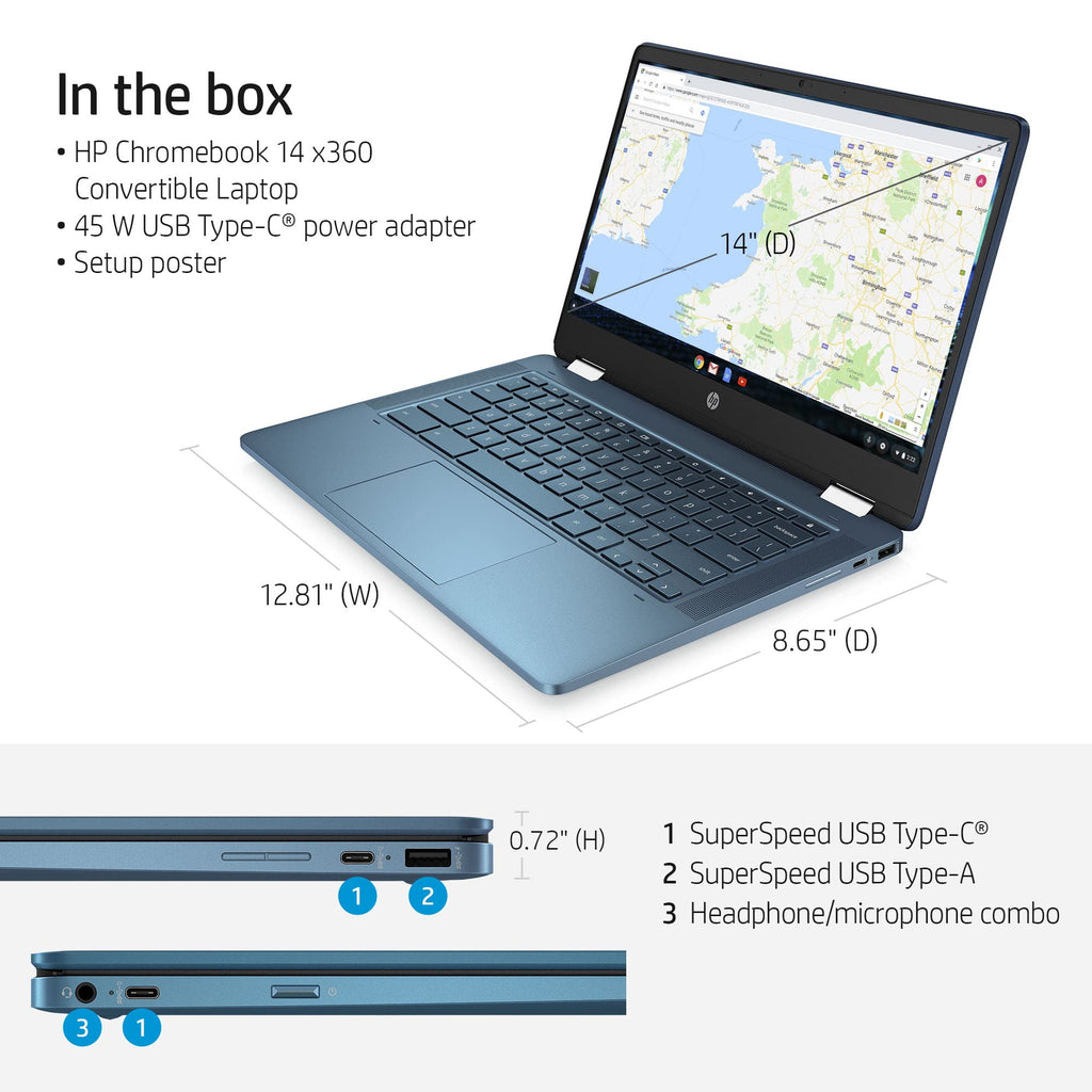 14" 2-in-1 Touchscreen Chromebook D808642
