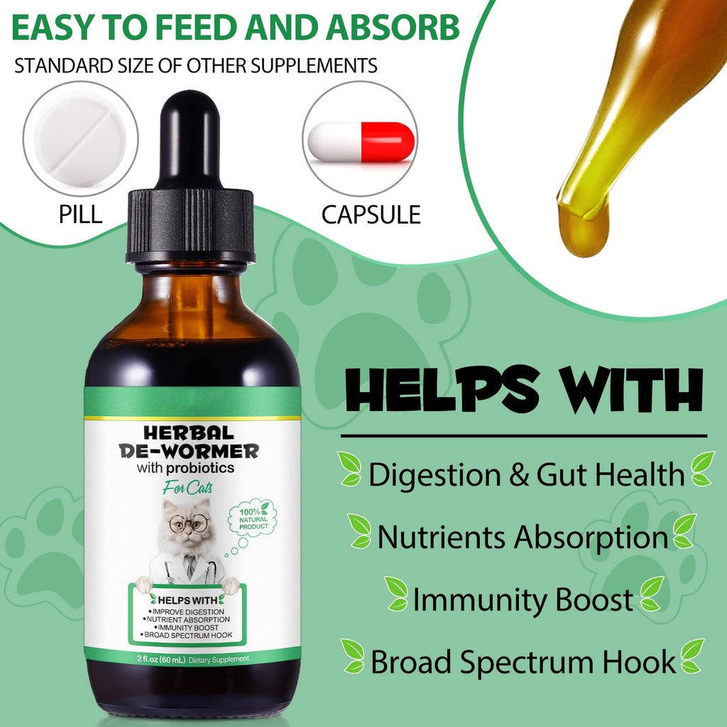 Cat Multivitamin Supplement Drops with Probiotic S88151
