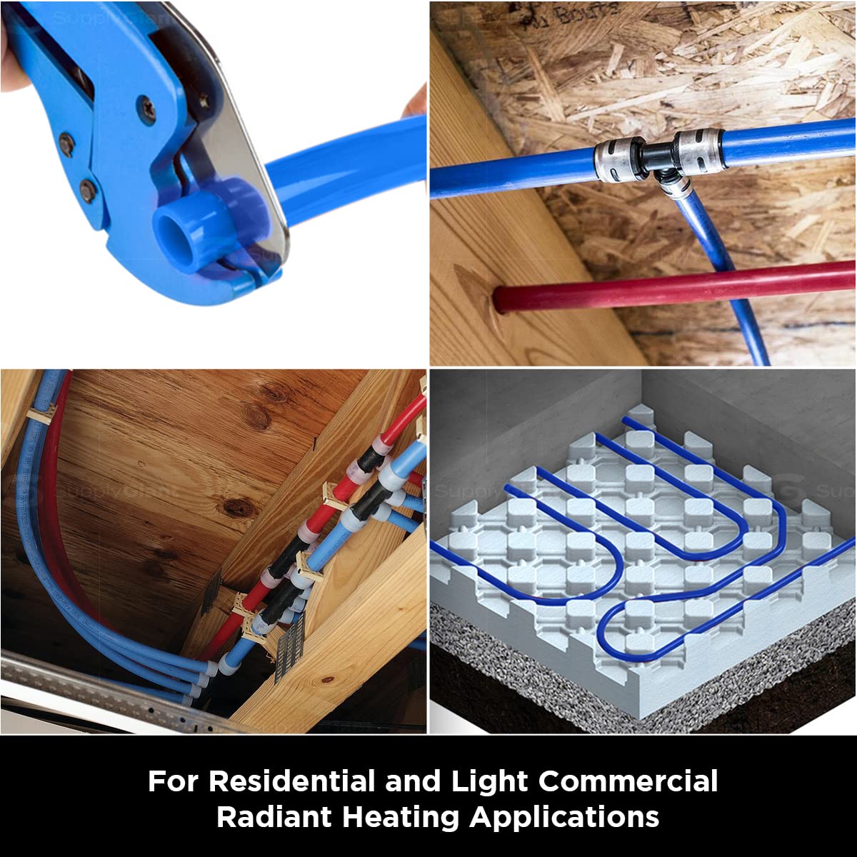3/4 In x 100 Ft Blue PEX-B Pipe Z655566