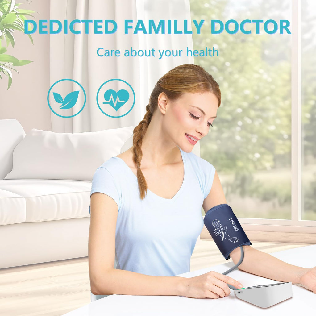 Automatic Upper Arm Blood Pressure Monitor with 5.4 inch LED Screen Q540008