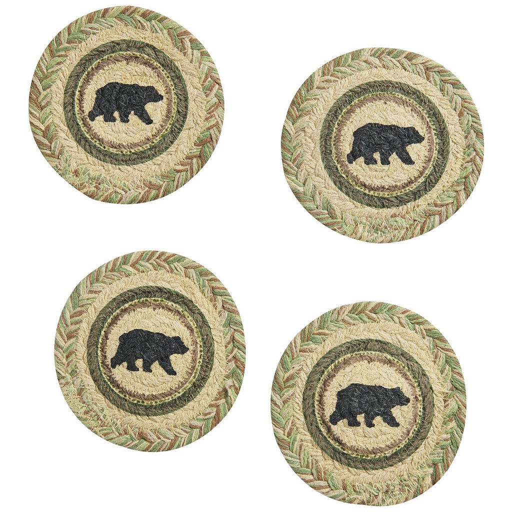 Black Bear Coaster Set M5180