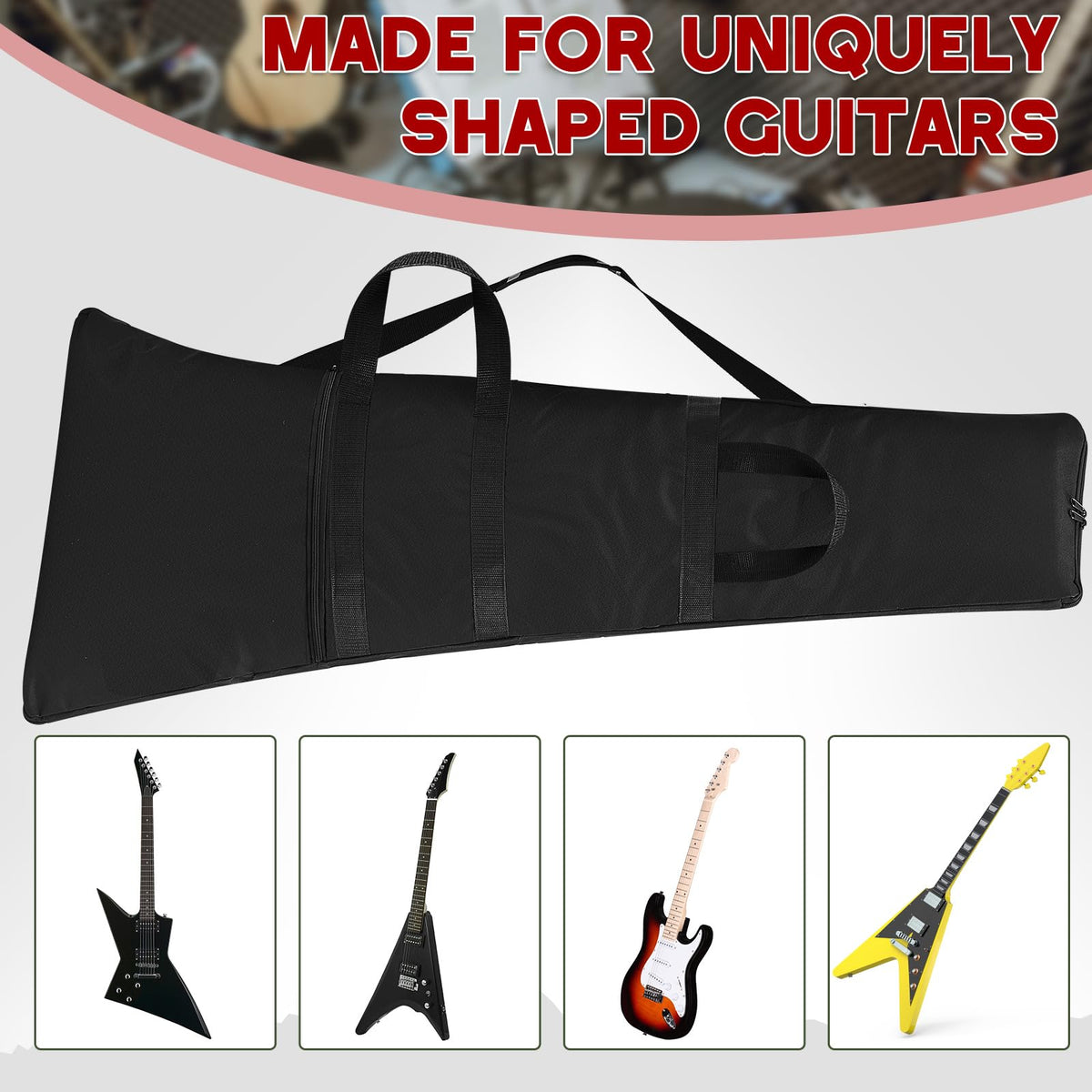 Foam Padded Guitar Gig Bag Q2892