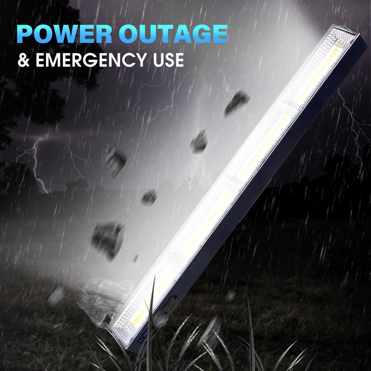 15.75-inches Magnetic Light Bar 7500mAh 8000 Lumens E90446