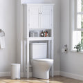 White Over The Toilet Storage Cabinet O484