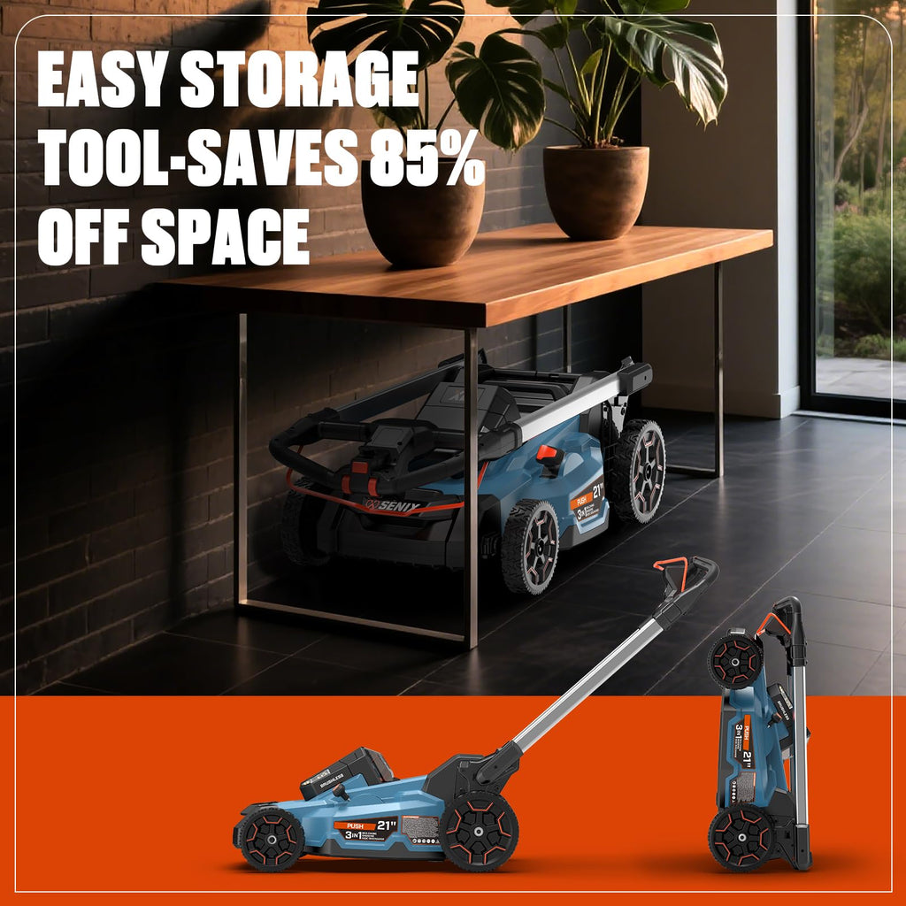 60V Electric Cordless Push Mower T45684