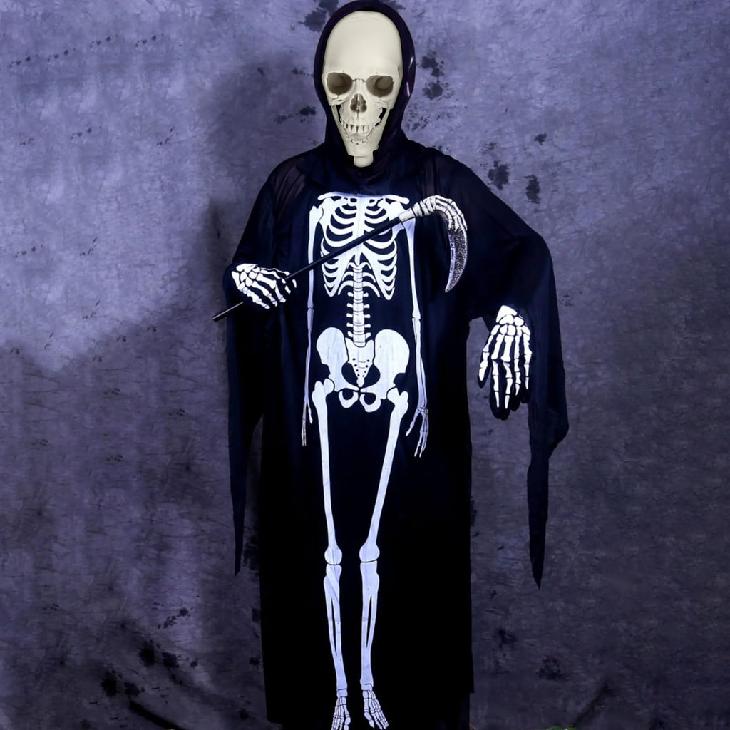 5.4FT Poseable Life Size Plastic Skeleton O95293