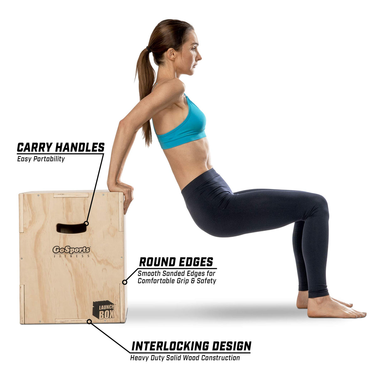 3-in-1 Plyo Jump Box B66878