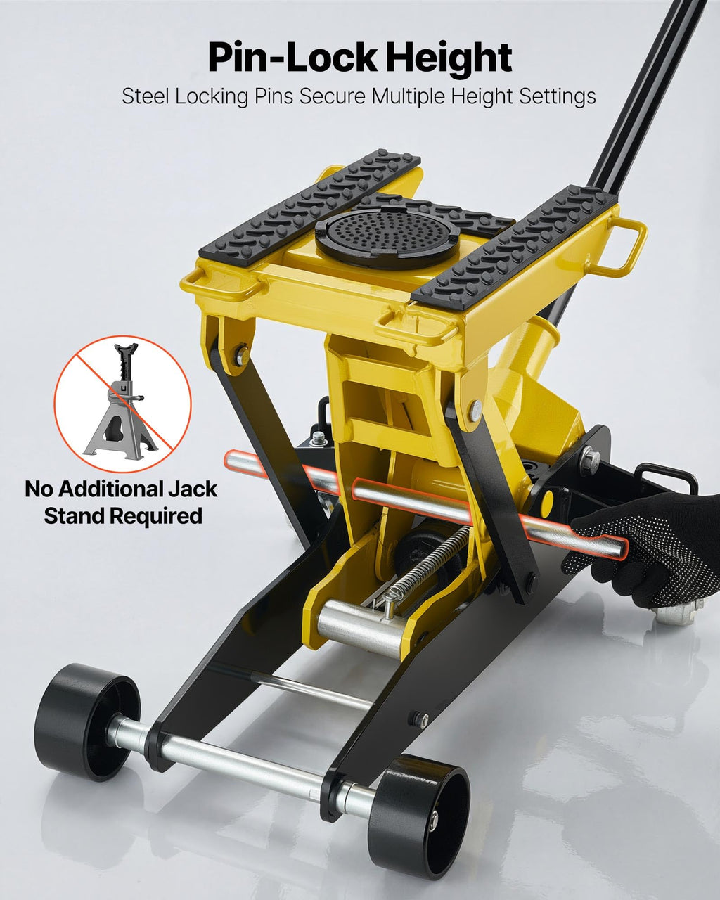 2 Ton Steel Hydraulic Floor Jack Q749