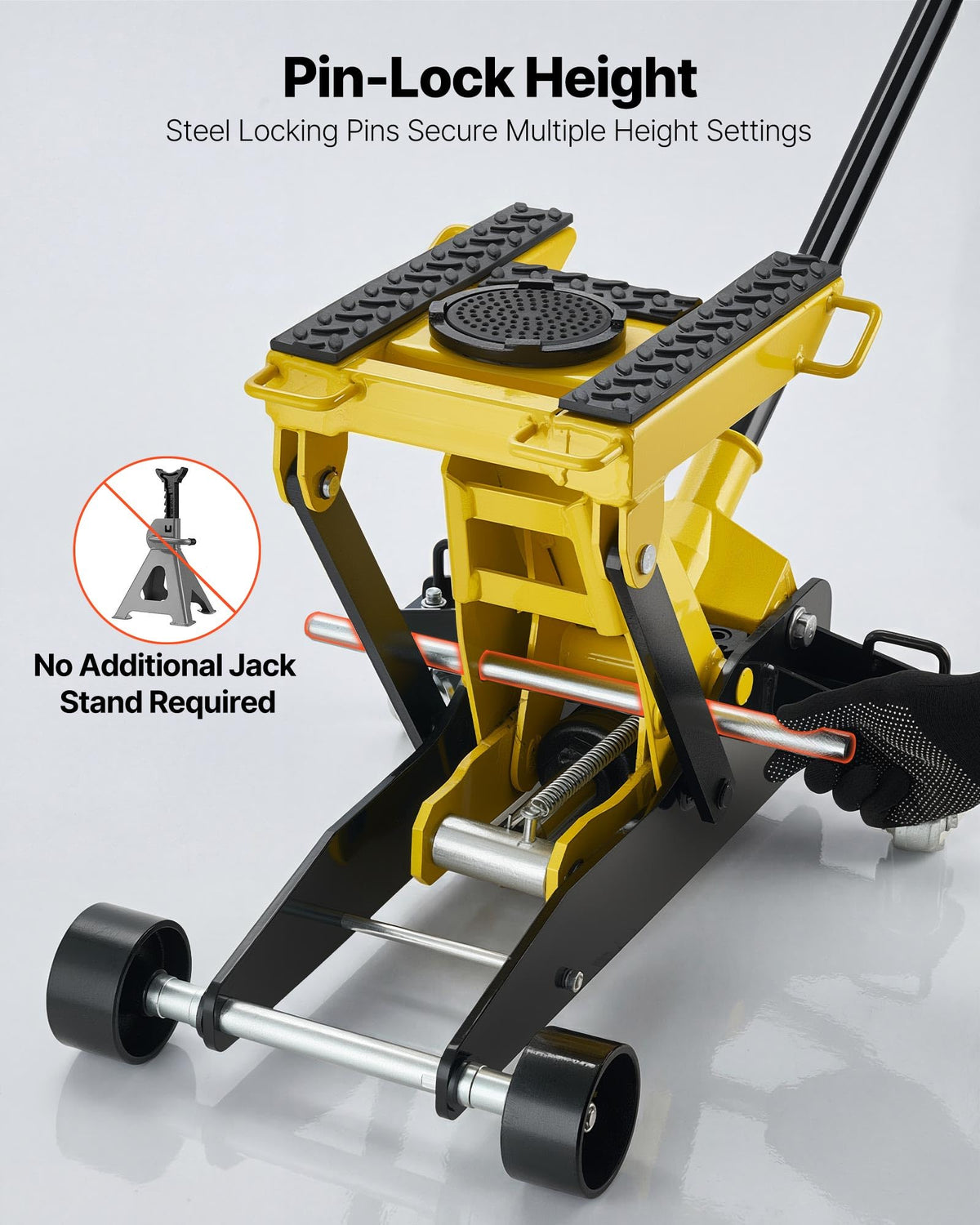 2 Ton Steel Hydraulic Floor Jack Q749