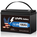 12V 100Ah LiFePO4 Lithium Battery Group 31 V77963