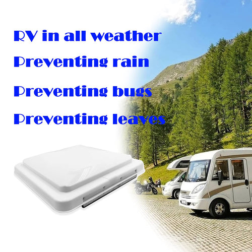 14" x 14" RV Roof Vent Lid Cover 2 Pack Impact-Resistant I6281