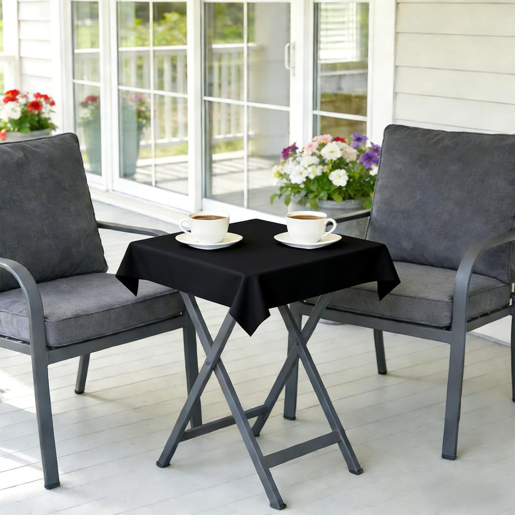 2 Pack 30x30 Inch Washable Tablecloth Q74227
