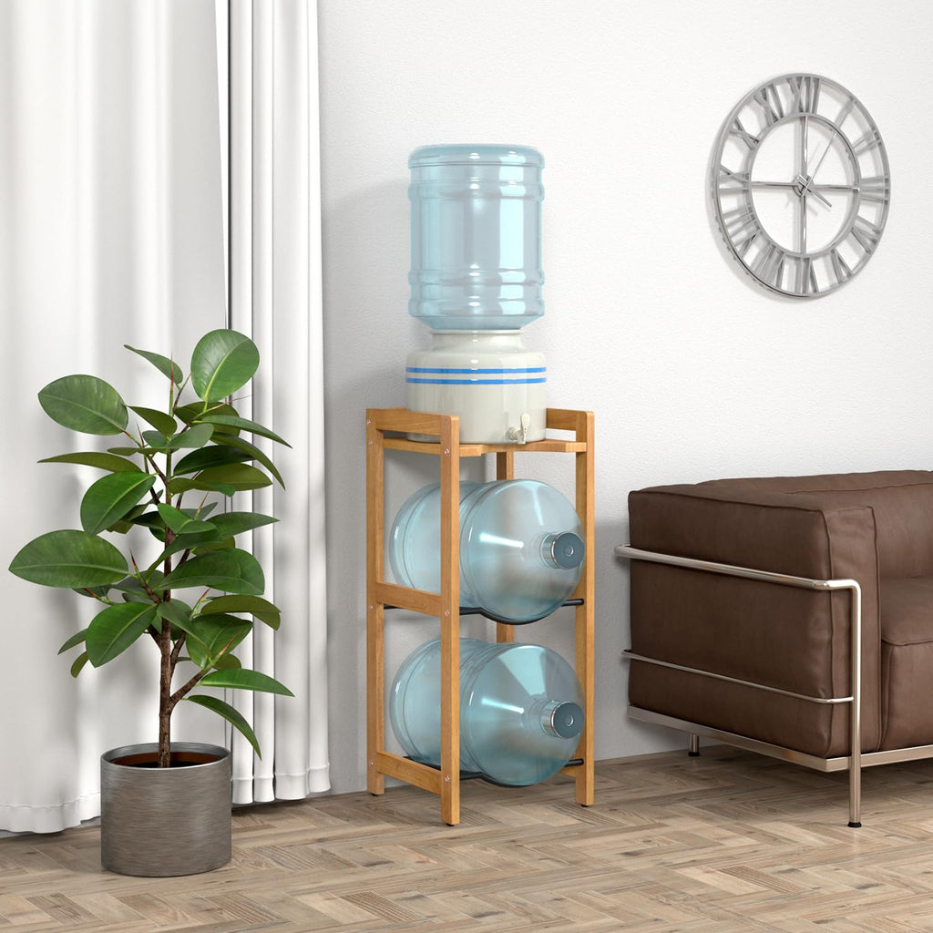 5 Gallon Water Jug Holder with Top Shelves T603362