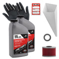 Oil Change Kit compatible with Kawasaki Motorcycles F14444