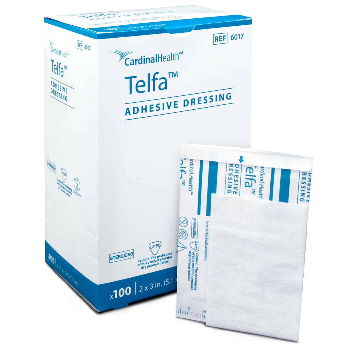 Sterile Adhesive Dressing 2" x 3" Pack of 100 L175948